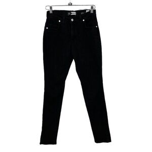 SLø Not Fast Fashion Skinny Jeans Womens‎ D 30in x 76cm Black Cotton Mid Rise